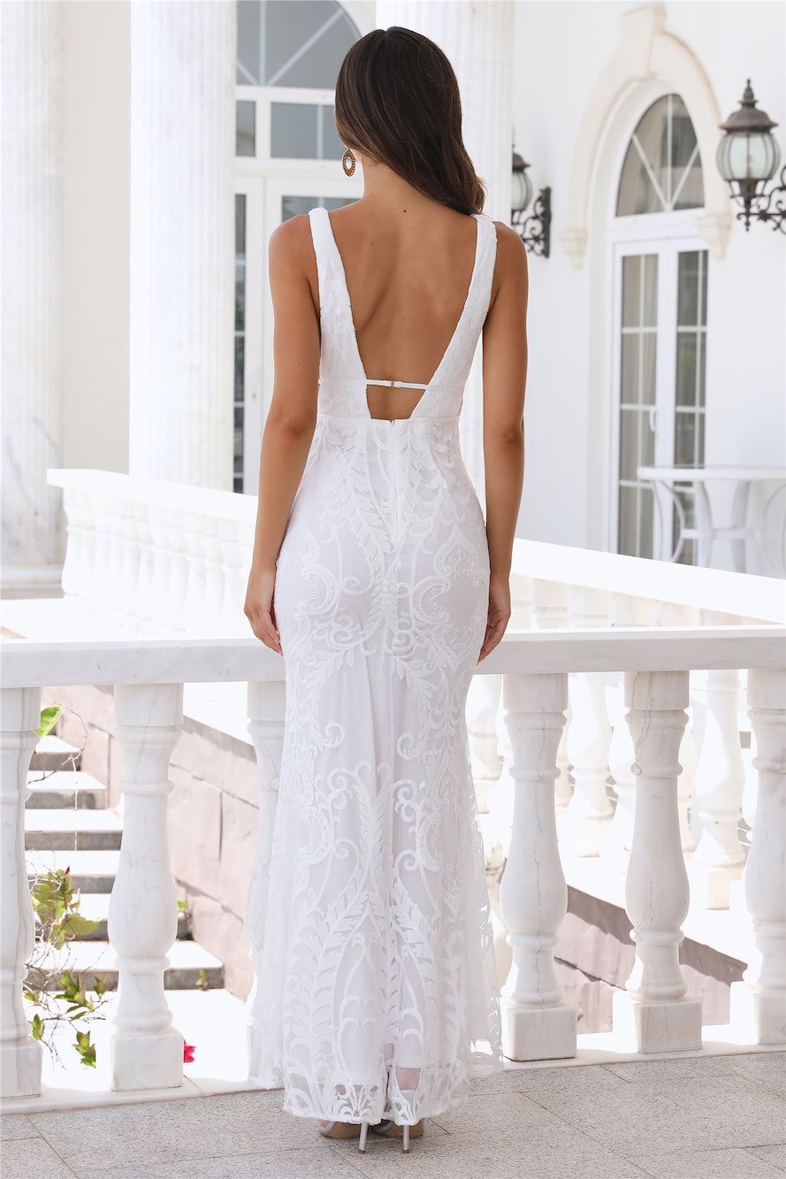 Your Day Maxi Dress White