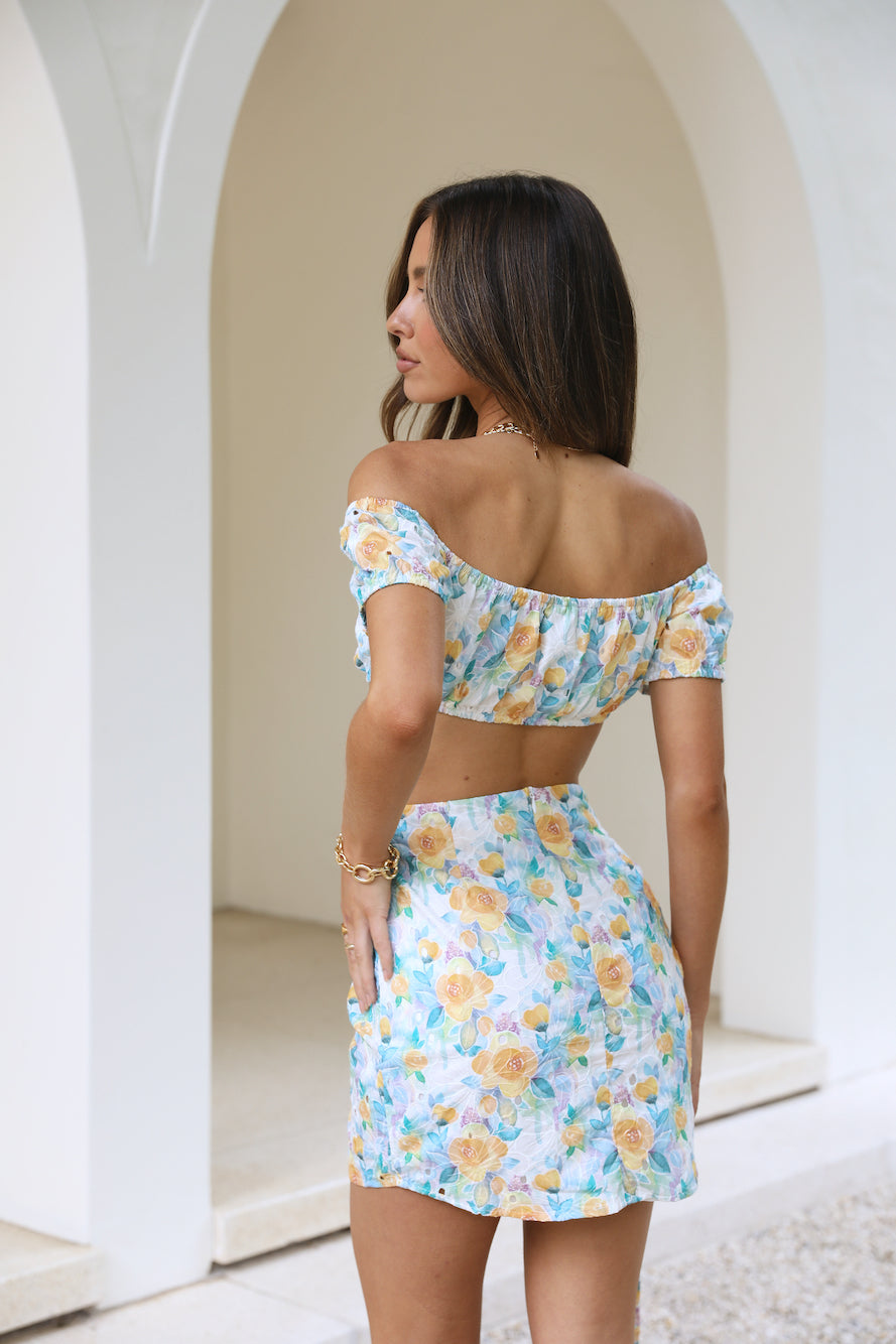 HELLO MOLLY Light Hearted Skirt Floral