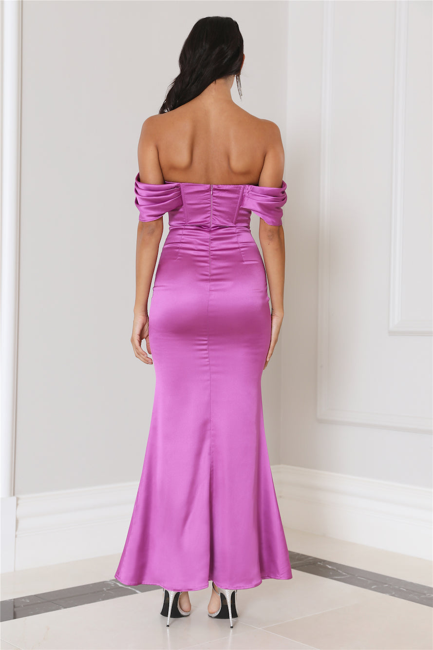 Kingdom Come Maxi Dress Purple