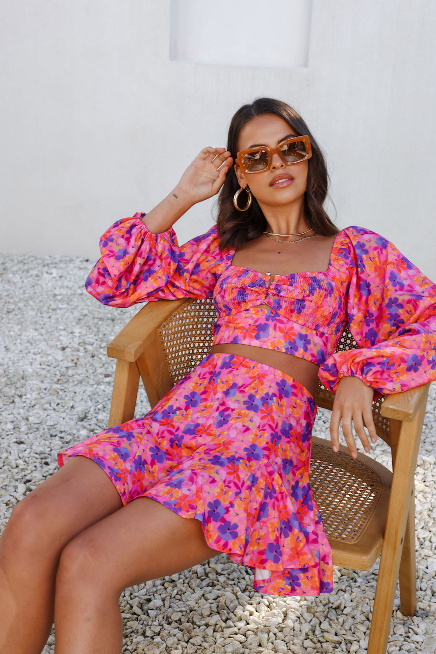 Head Over Heels Skirt Floral