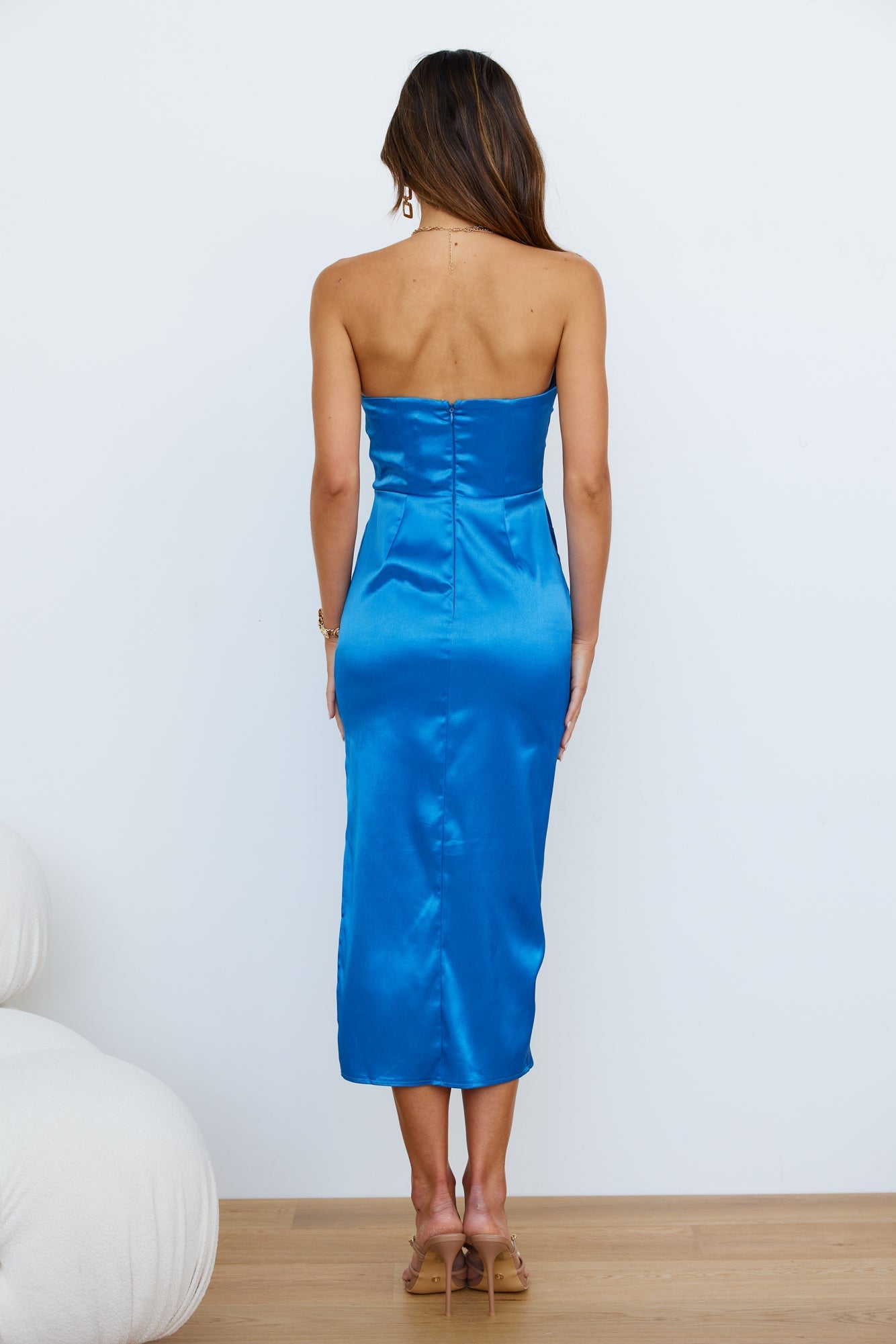 Yours Only Maxi Dress Blue