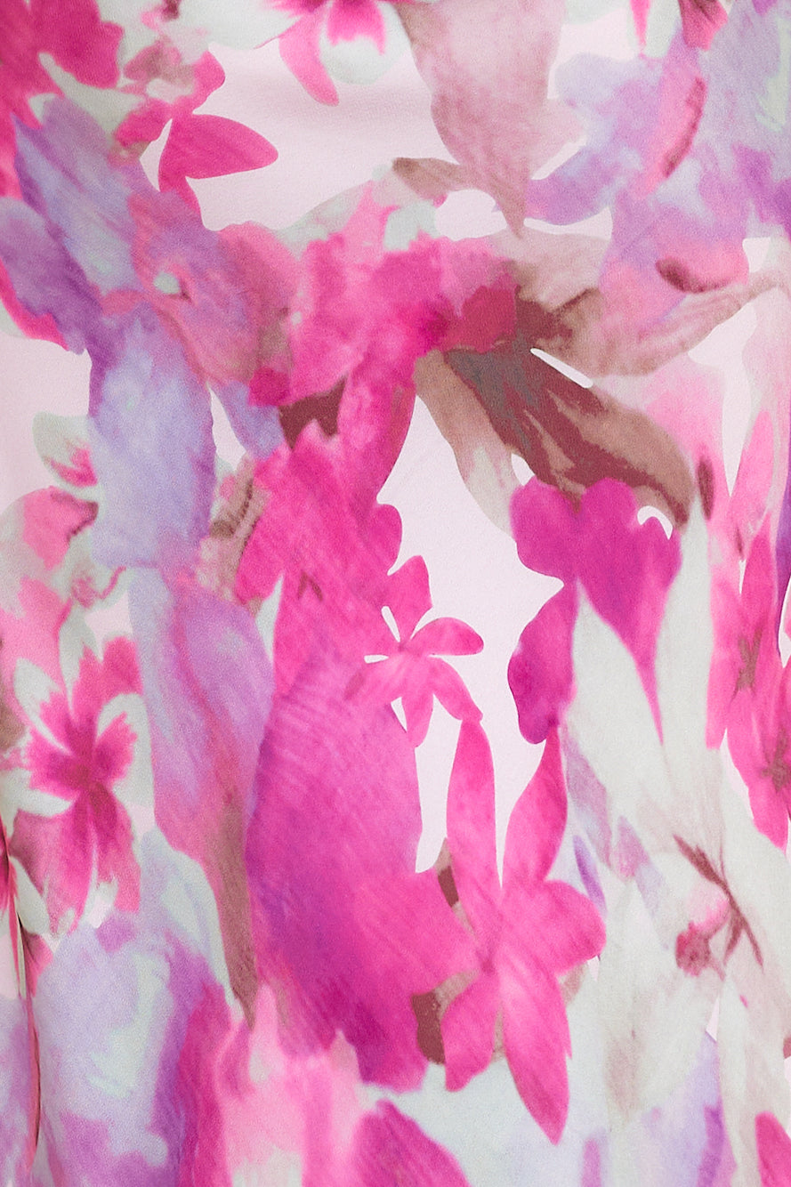 You're The One Midi Dress Pink