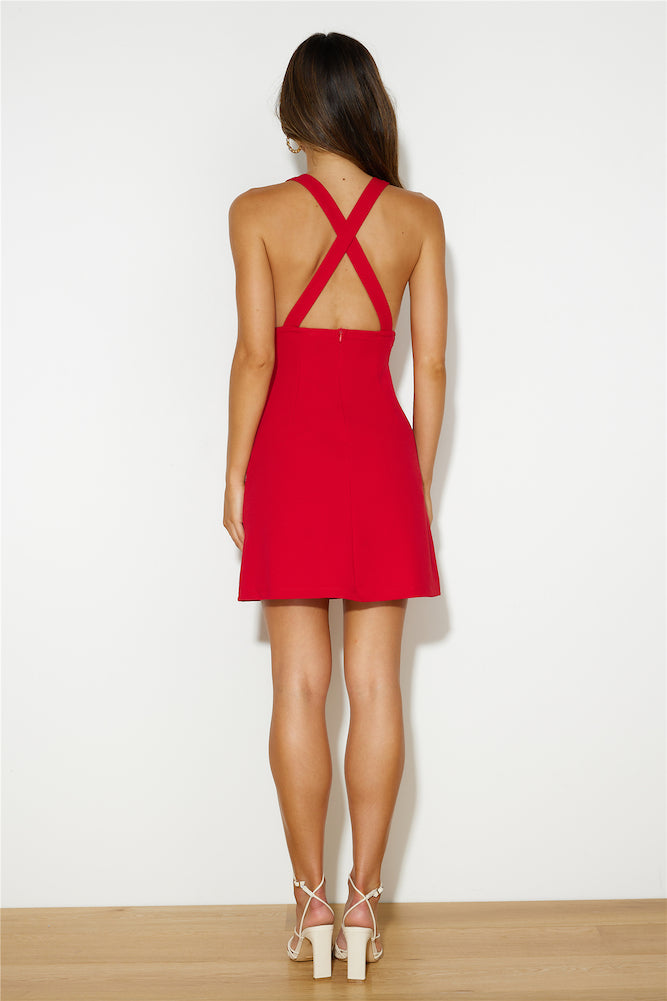 Hottest Gal Mini Dress Red
