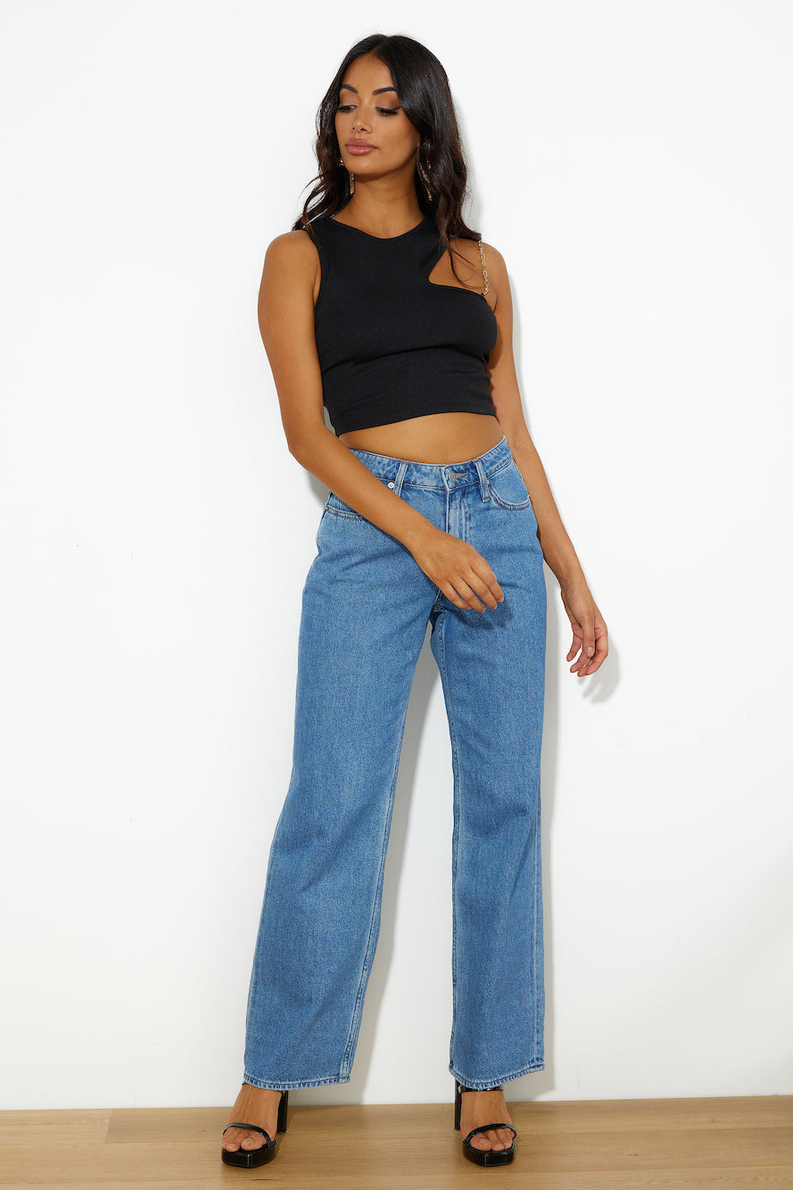 LEE 90's Mid Baggy Jeans Blue Saints