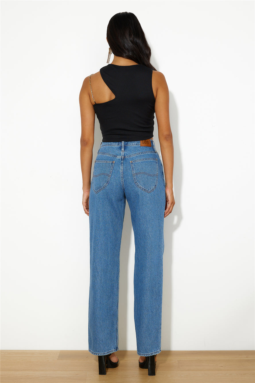 LEE 90's Mid Baggy Jeans Blue Saints