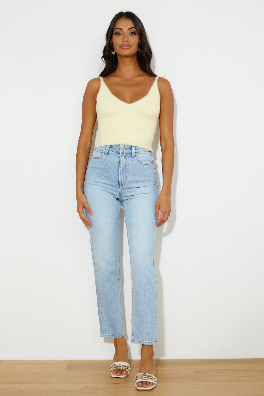 LEE High Moms Jeans Luminous