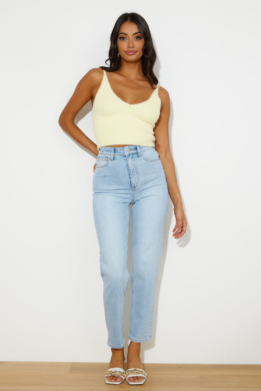 LEE High Moms Jeans Luminous