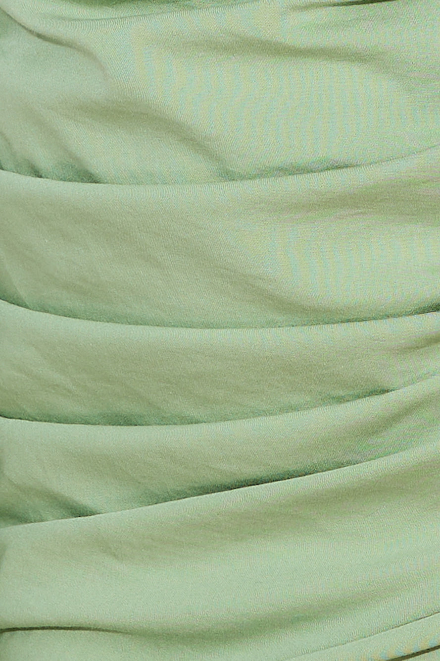 Working Girl Mini Dress Green