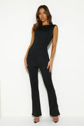 Plan It Out Jumpsuit Black