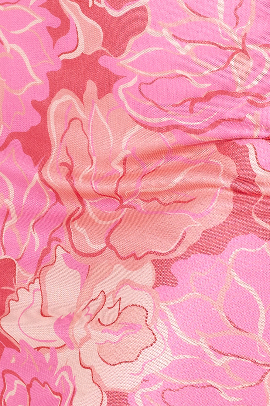 Feeling Spicy Mesh Maxi Skirt Pink