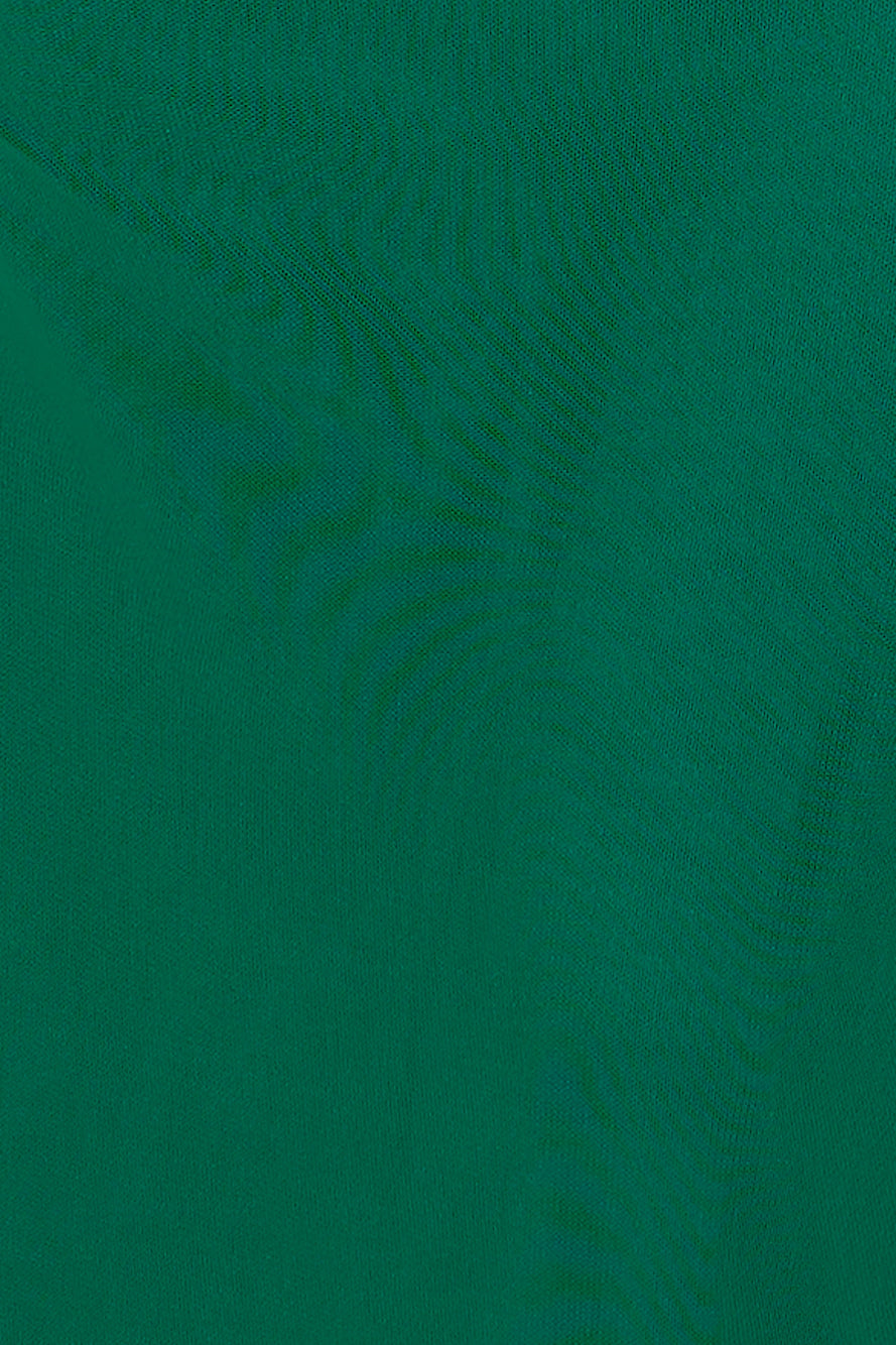 Your Brilliance Mesh Maxi Dress Green