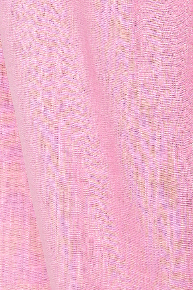From The Sea Linen Pants Pink