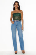ABRAND 94 High Straight Karla Jeans Vintage Blue