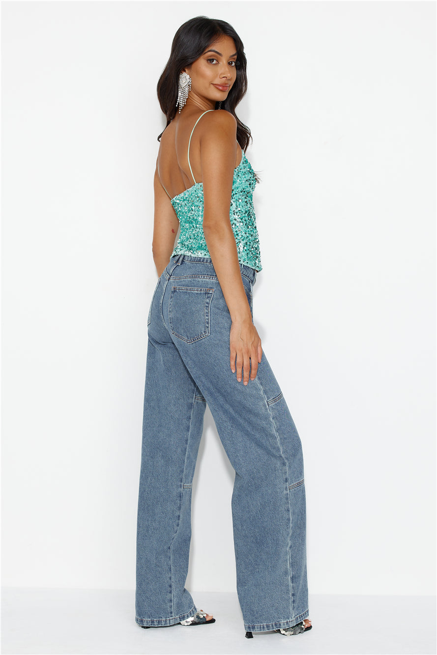 LIONESS Freedom Jean Blue Denim