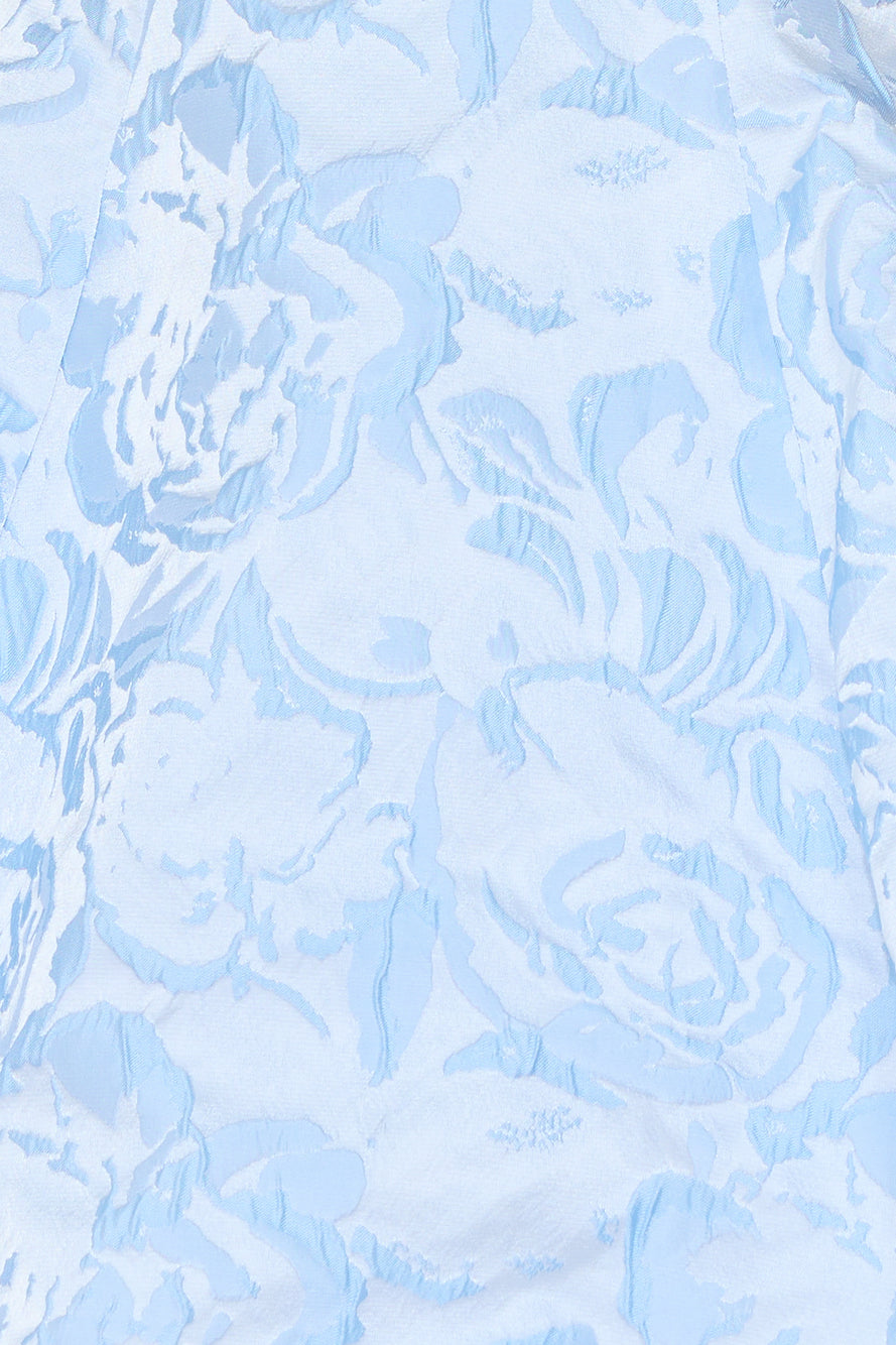 Chic Reverie Mini Dress Blue