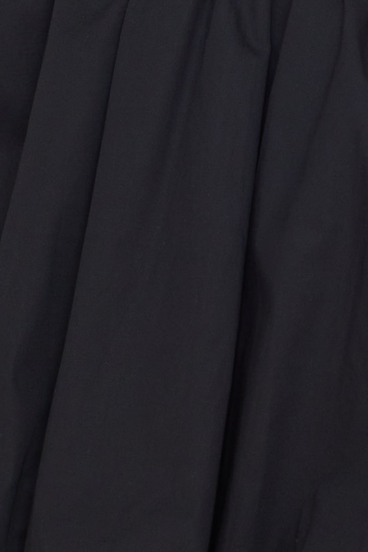 Girl Gossip Bubble Mini Skirt Black