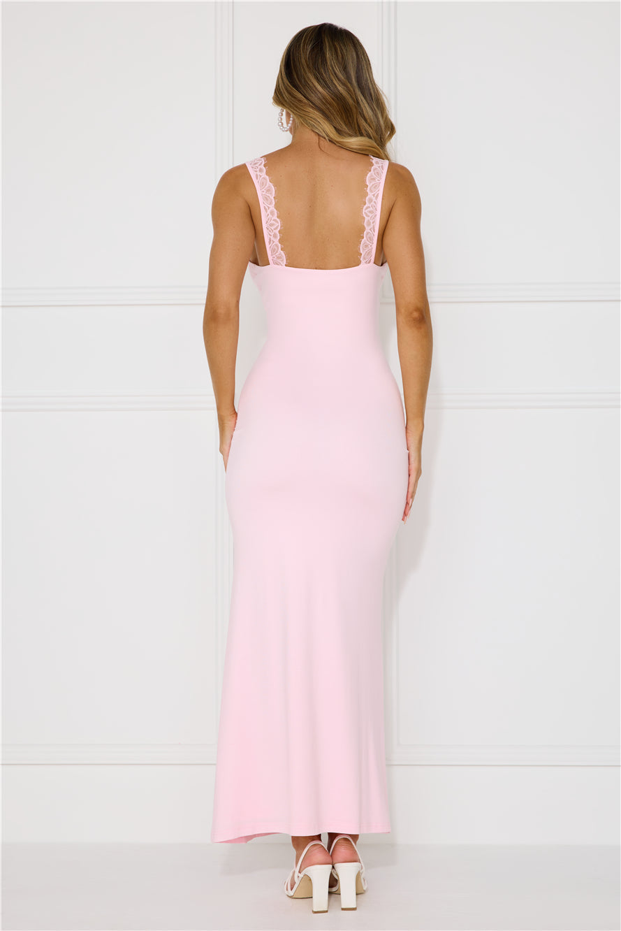 Romance Delight Maxi Dress Pink