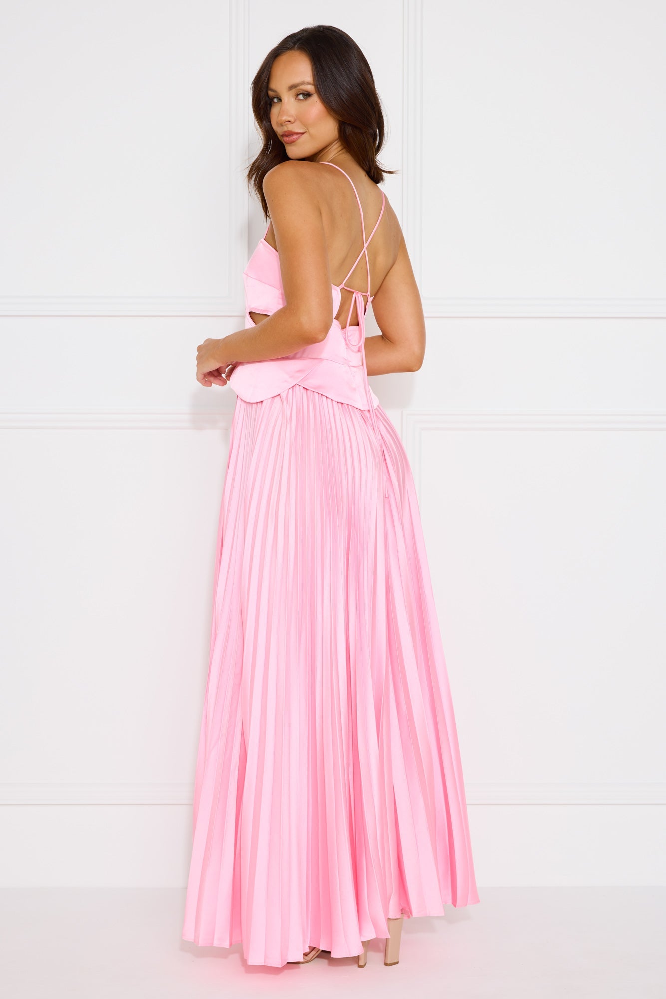 Sunny Spell Maxi Dress Pink