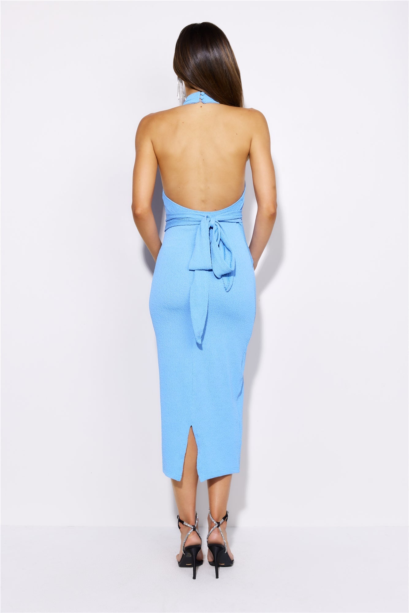 You're Goals Midi Dress Blue