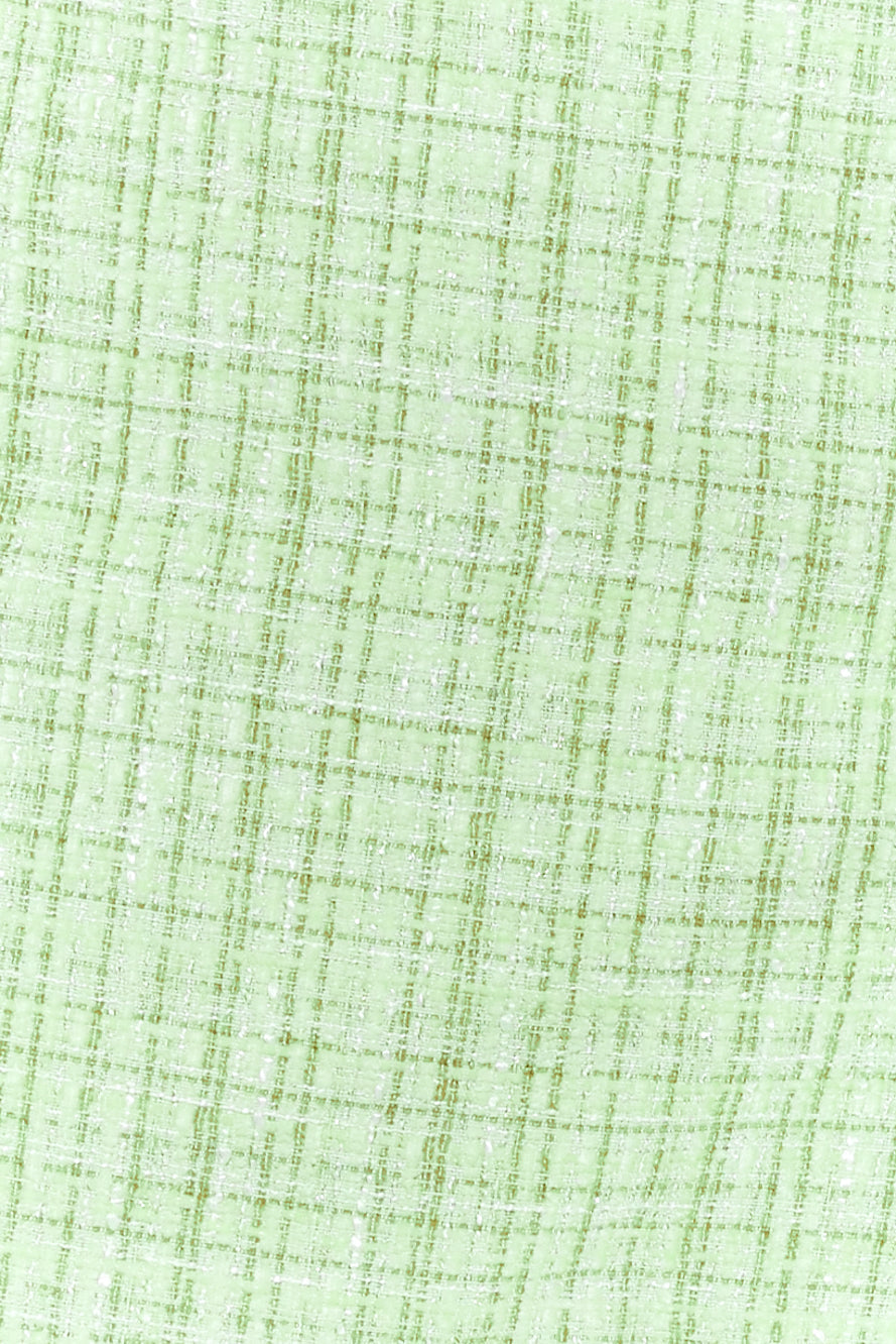 Classic Tweed Skort Green