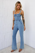Deep In Motion Jumpsuit Denim