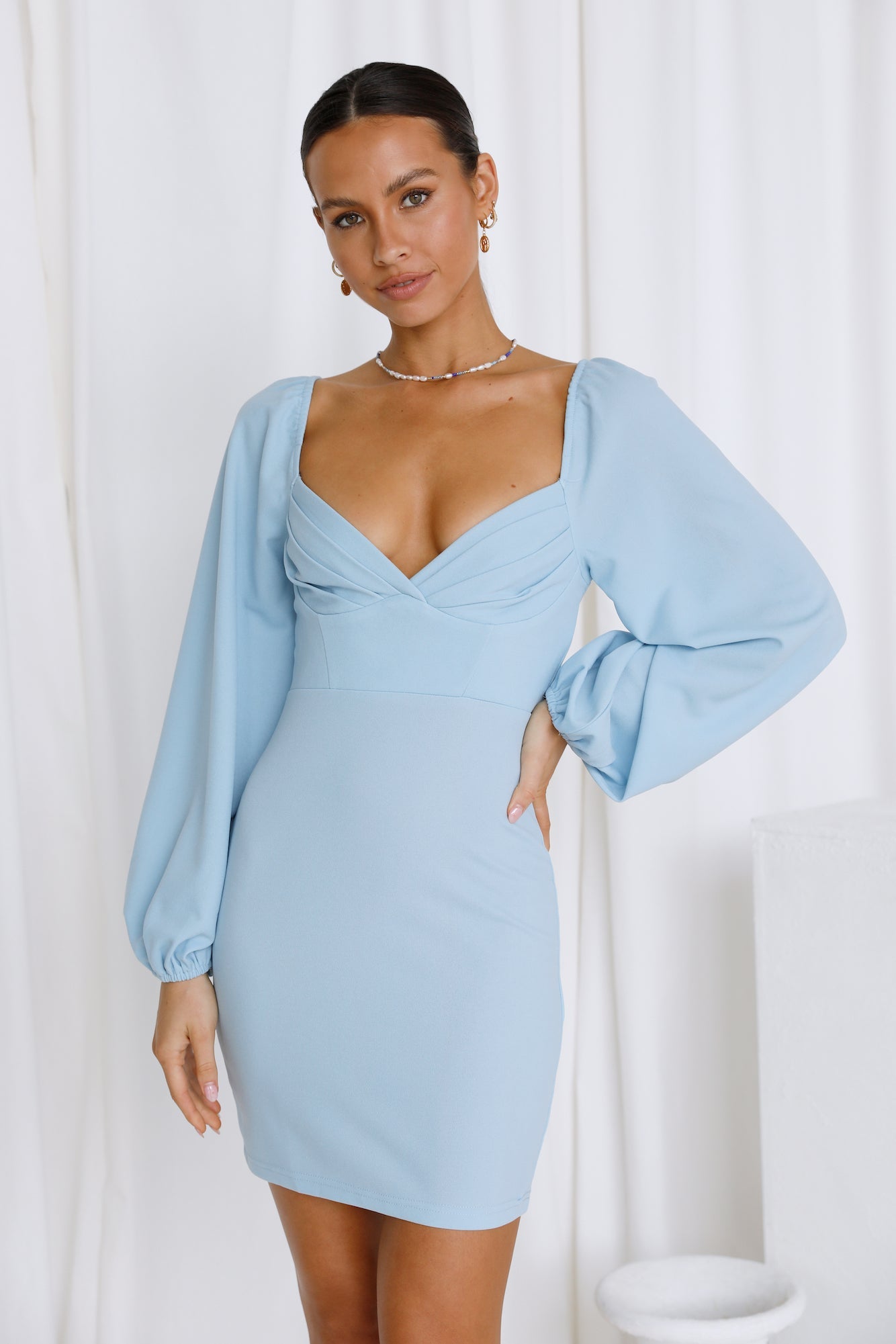 Long Days Dress Blue