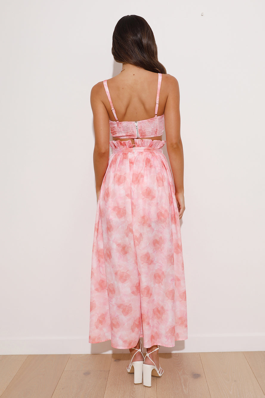 Drinks Flowing Skort Pink