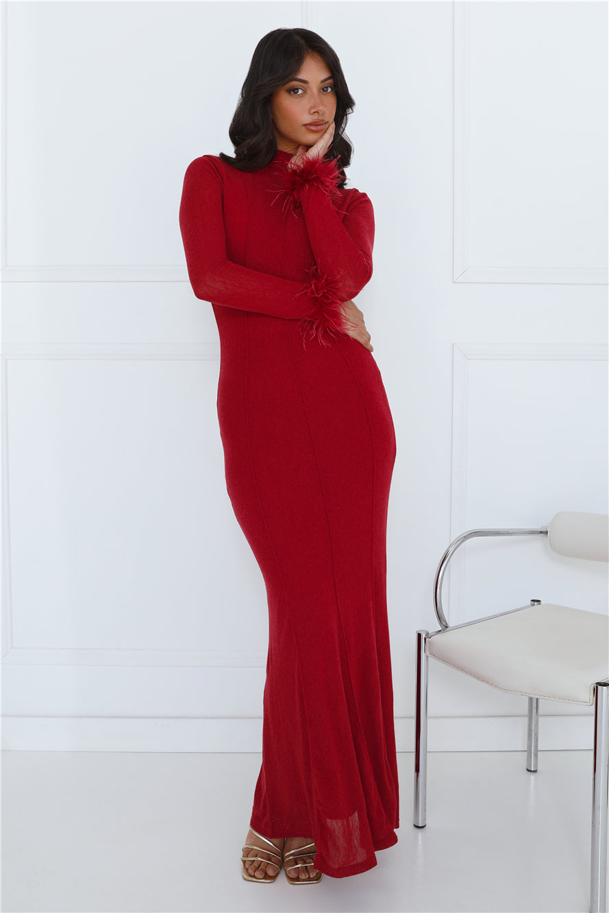 Ramoni Maxi Dress Ruby