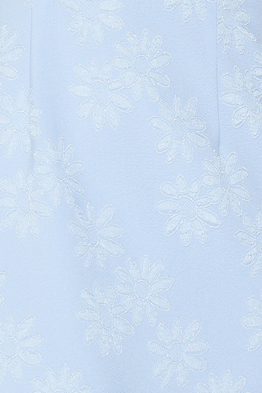 Striking Elegance Mini Dress Blue