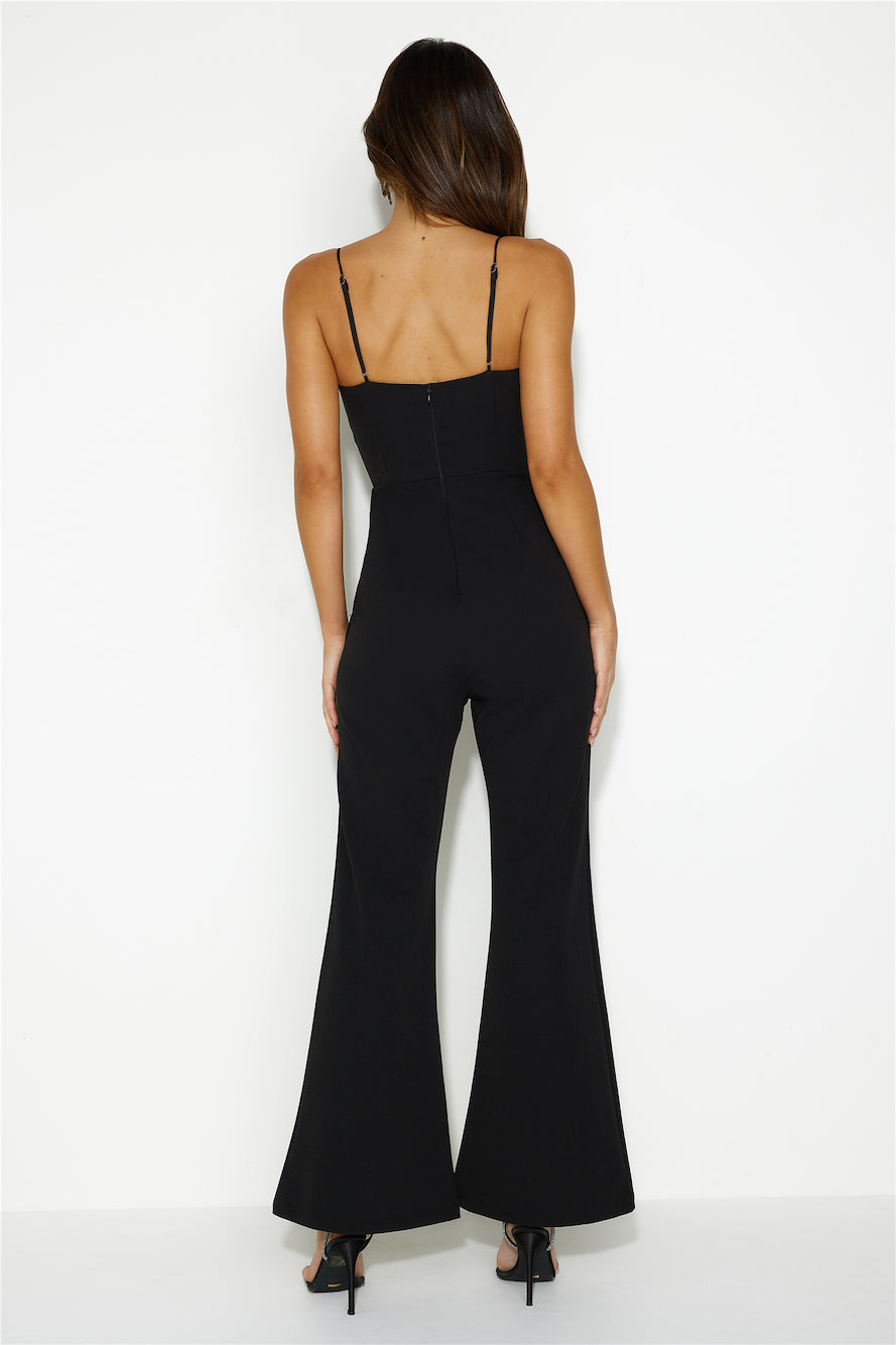 Main Girl's Here Jumpsuit Black