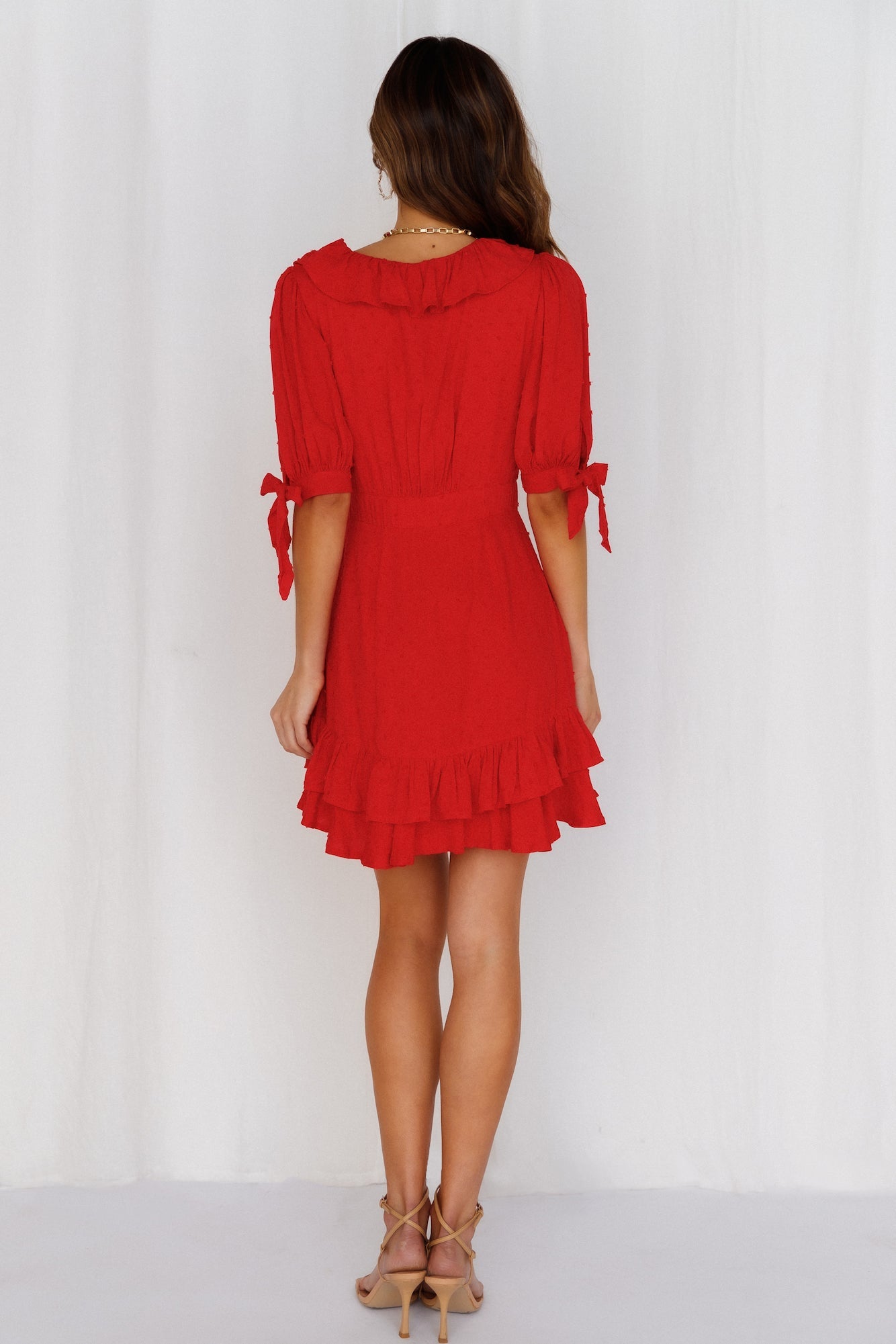 Viennese Dreams Dress Red