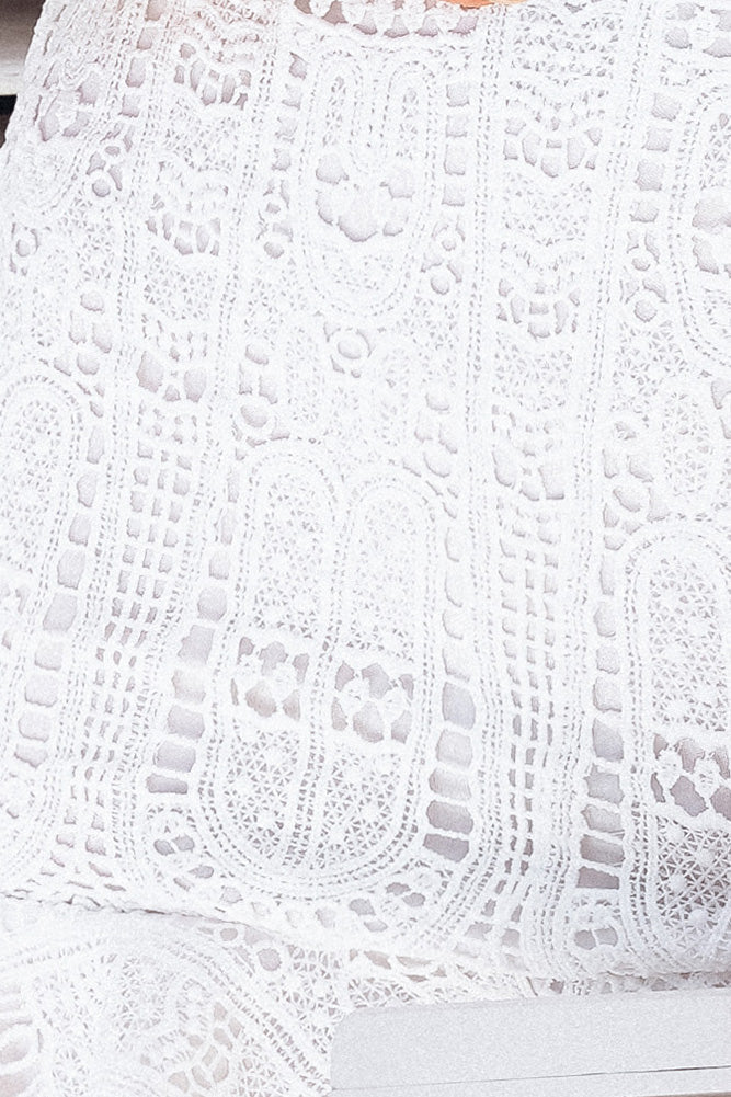 Switching Keys Romper White