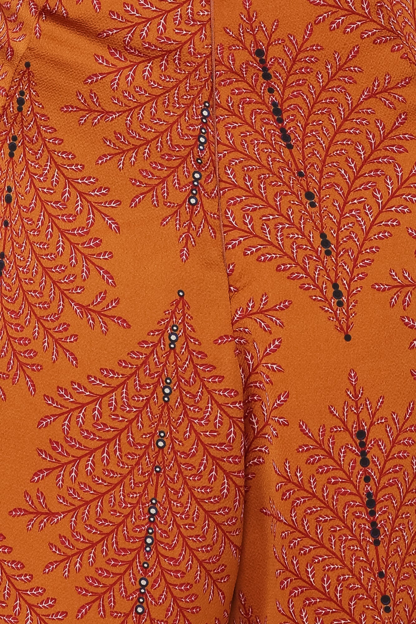 Midnight Noise Romper Rust